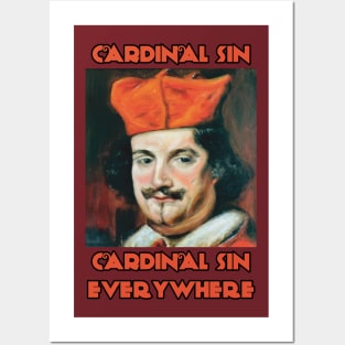 Cardinal pun meme Posters and Art